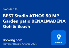 DELUXE Studio ATHOS 50 MP Garden patio BENALMADENA Golf & Beach